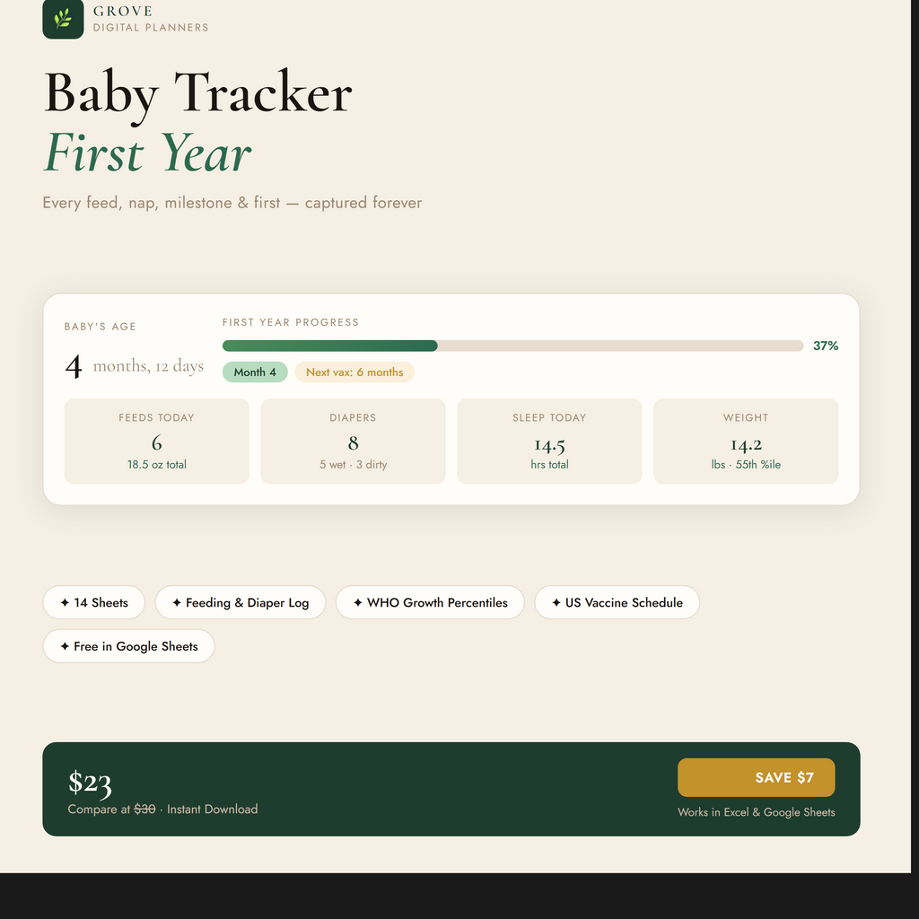 Grove Baby Tracker